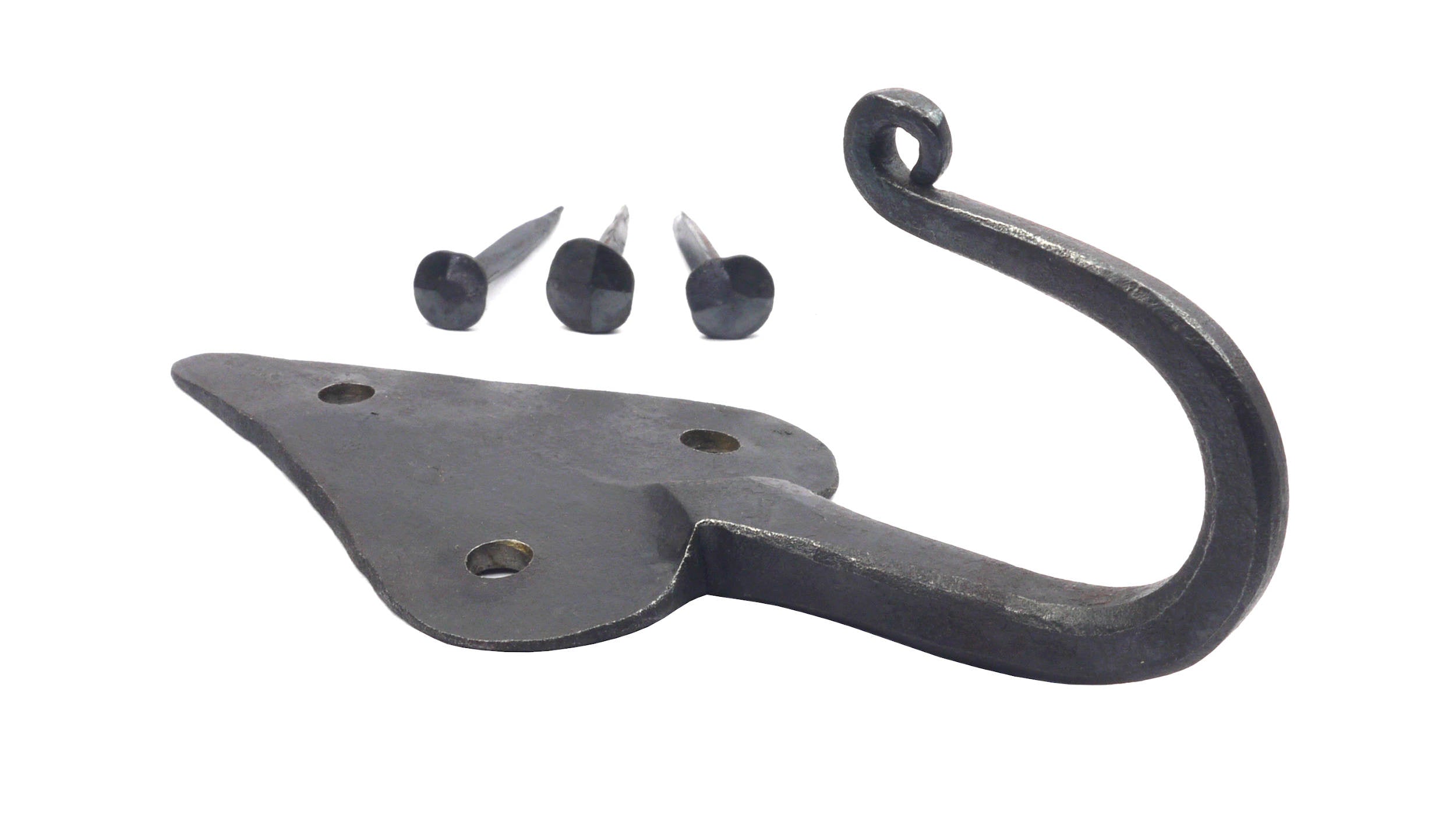 Geschmiedeter Kleiderhaken, geschmiedeter Garderobenhaken