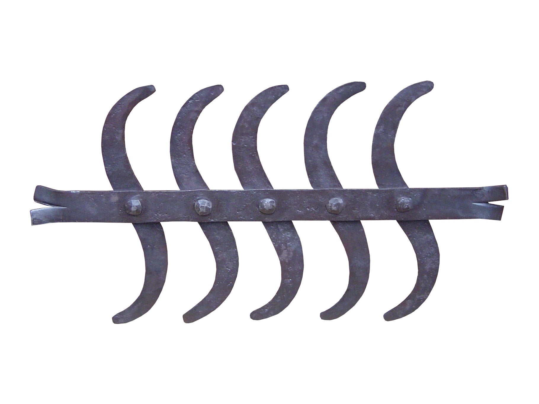 Geschmiedetes Fenstergitter, schmiedeeisernes Gitter