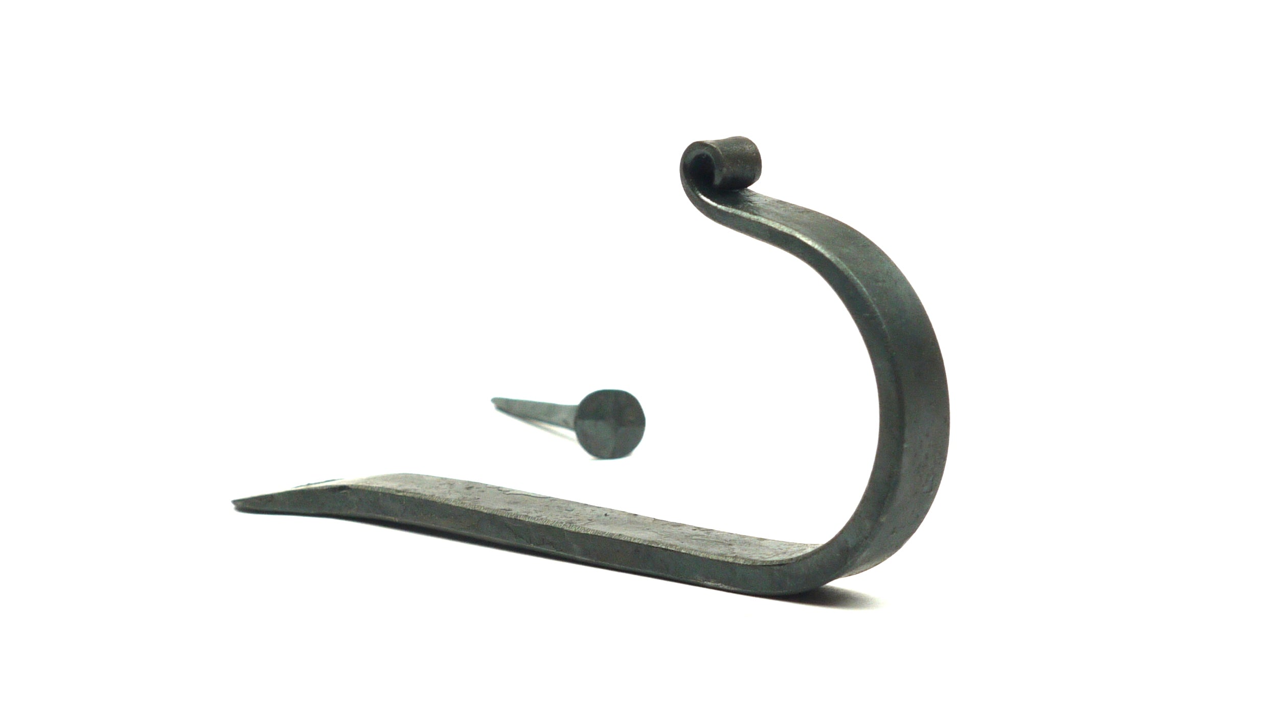 geschmiedeter Kleiderhaken, geschmiedeter Garderobenhaken