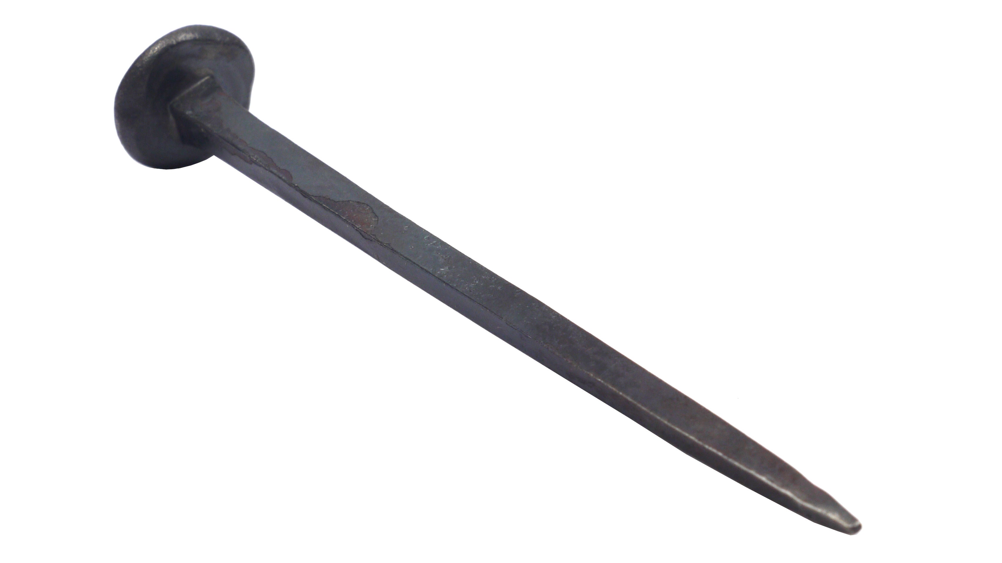 Geschmiedete Nägel, Handgeschmiedete Nägel, Ziernägel, vierschlägig