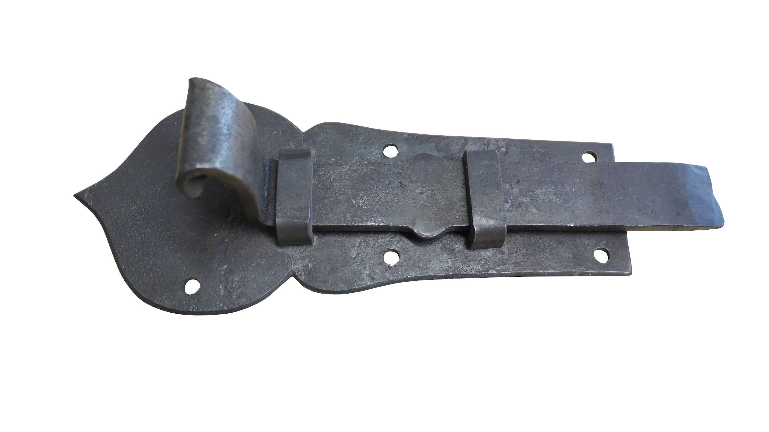 geschmiedeter Schieberiegel, geschmiedeter Eisenriegel, Türriegel