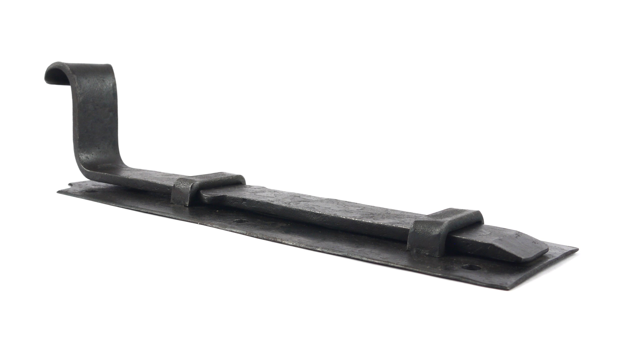 geschmiedeter Schieberiegel, geschmiedeter Eisenriegel, Türriegel