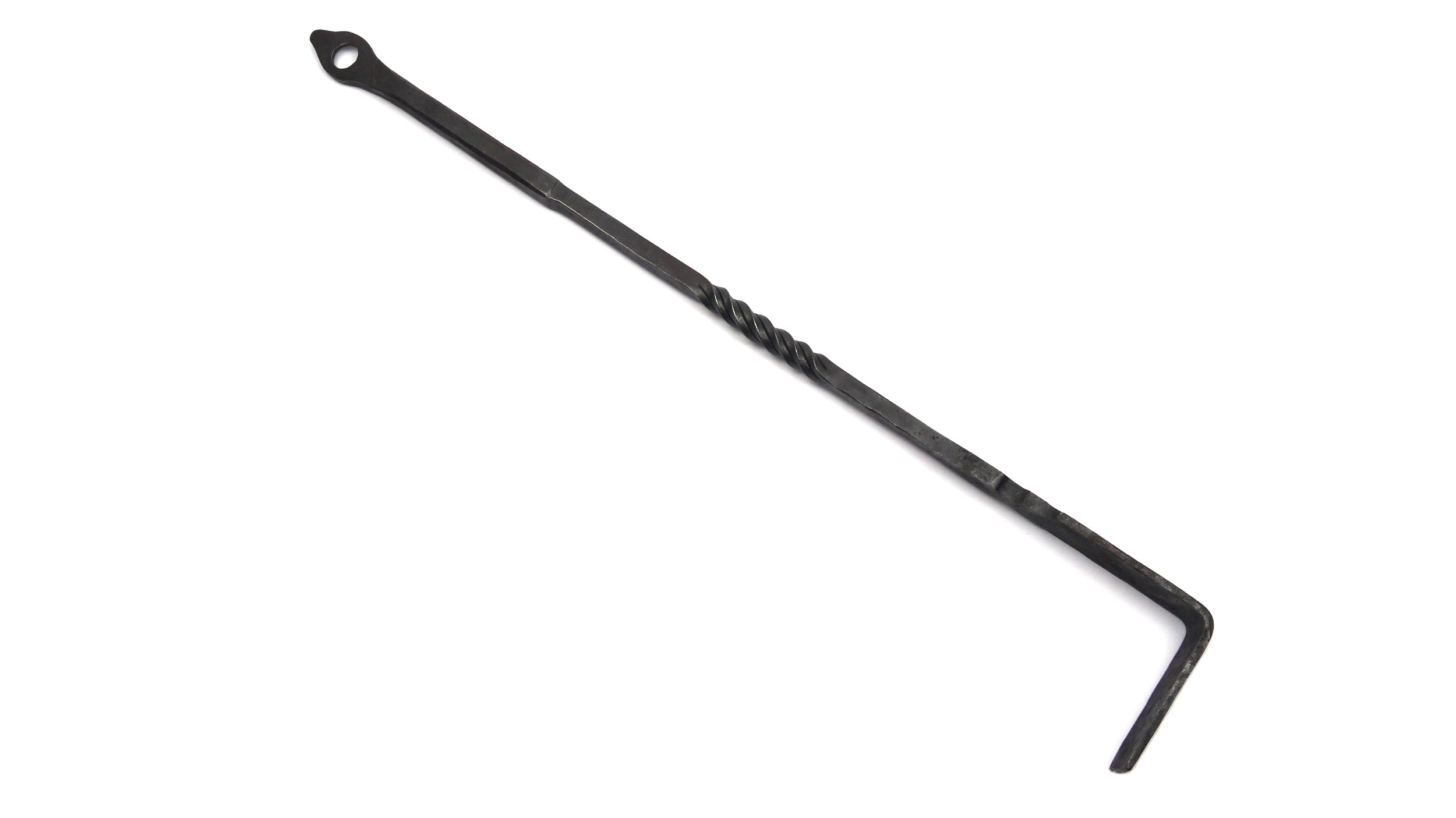 geschmiedeter Schürhaken, Schürhaken, Kaminbesteck