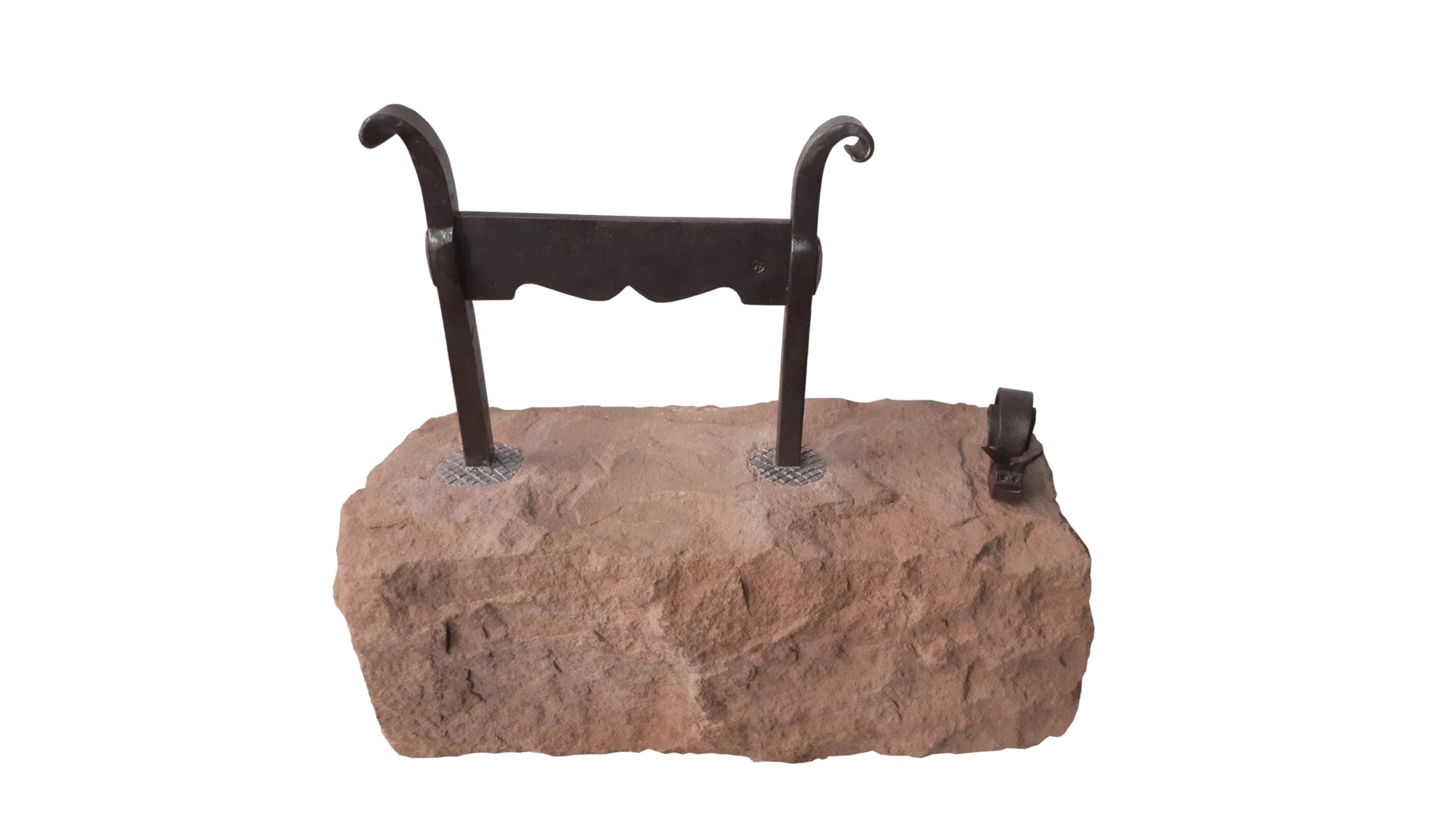 Schuhabkratzer mit Sandstein